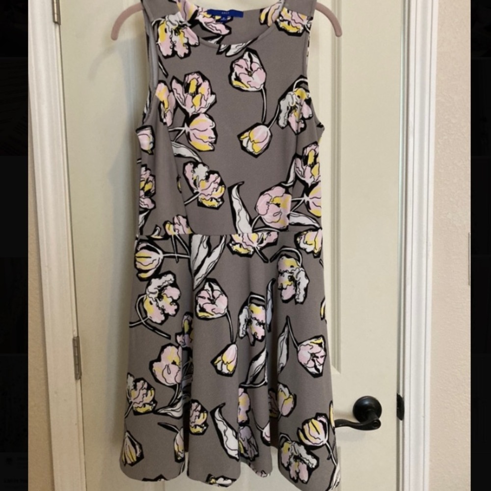 Apt. 9 A-Line Floral Dress - Size Medium